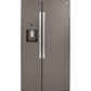 Ge Appliances GZS22IMNES Ge® 21.8 Cu. Ft. Counter-Depth Side-By-Side Refrigerator