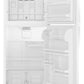 Whirlpool WRT108FZDW 30-Inch Wide Top Freezer Refrigerator - 18 Cu. Ft.