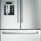 Bosch B26FT50SNS 800 Series French Door Bottom Mount Refrigerator 36'' Stainless Steel, Easy Clean Stainless Steel B26Ft50Sns