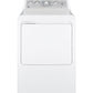 Ge Appliances GTD45EASJWS Ge® 7.2 Cu. Ft. Capacity Aluminized Alloy Drum Electric Dryer With Sensor Dry