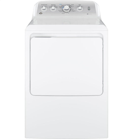 Ge Appliances GTD45GASJWS Ge® 7.2 Cu. Ft. Capacity Aluminized Alloy Drum Gas Dryer With Sensor Dry