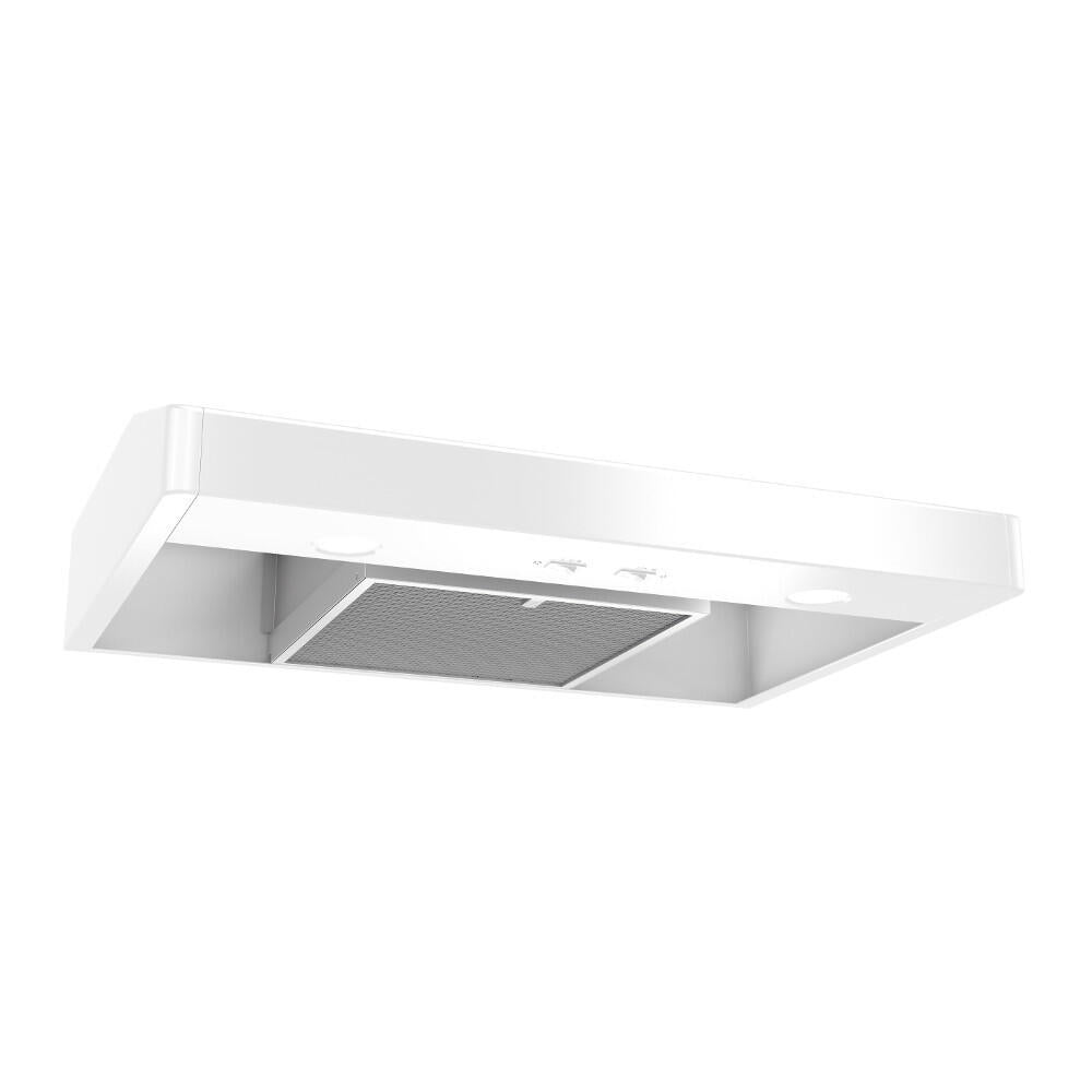 Broan TEN136WW Tenaya 1 36-Inch 250 Cfm White Under-Cabinet Range Hood With Light