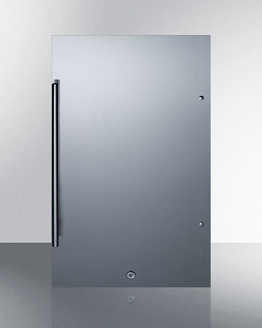Summit FF195CSS Shallow Depth Built-In All-Refrigerator