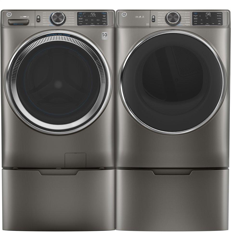 Ge Appliances GFD65GSPNSN Ge® 7.8 Cu. Ft. Capacity Smart Front Load Gas Dryer With Steam And Sanitize Cycle