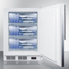 Summit VT65ML7BISSHVADA Ada Compliant Commercial Built-In Medical All-Freezer Capable Of -25 C Operation, With Wrapped Stainless Steel Door, Thin Handle, And Lock