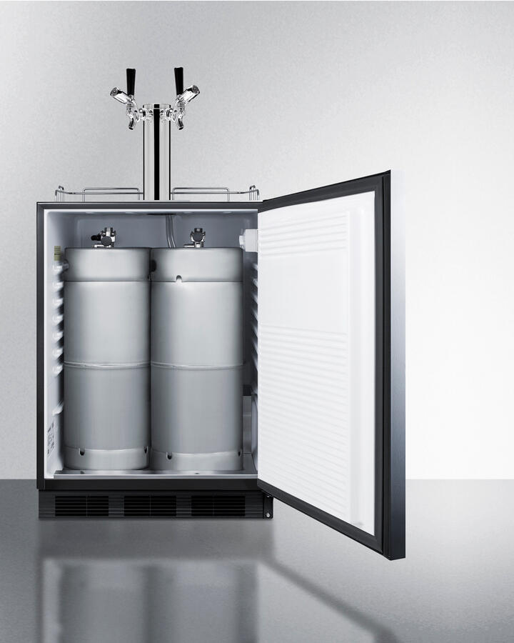 Summit SBC58BLBIADALOCK 24" Wide Built-In Kegerator, Ada Compliant