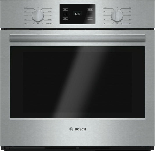 Bosch HBL5451UC 500 Series, 30", Single Wall Oven, Ss, Eu Convection, Knob Control