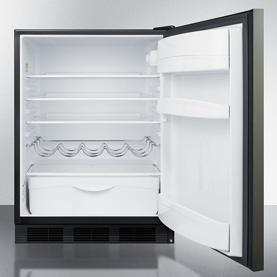 Summit FF63BKBIKSHHADA 24" Wide Built-In All-Refrigerator, Ada Compliant