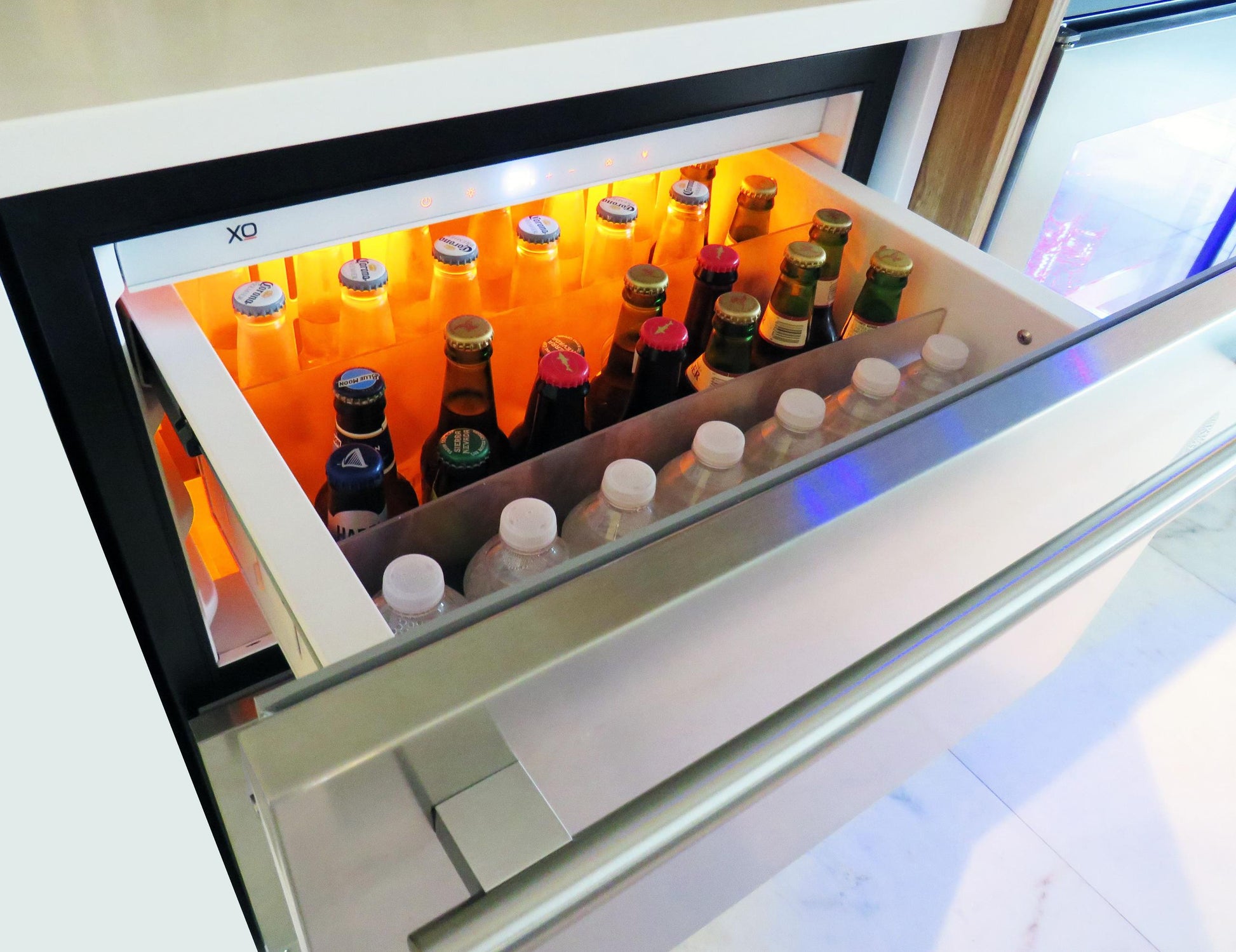 Xo Appliance XOU24ORDS Outdoor Refrigerated Drawers 24" Solid Ss Drawer Front