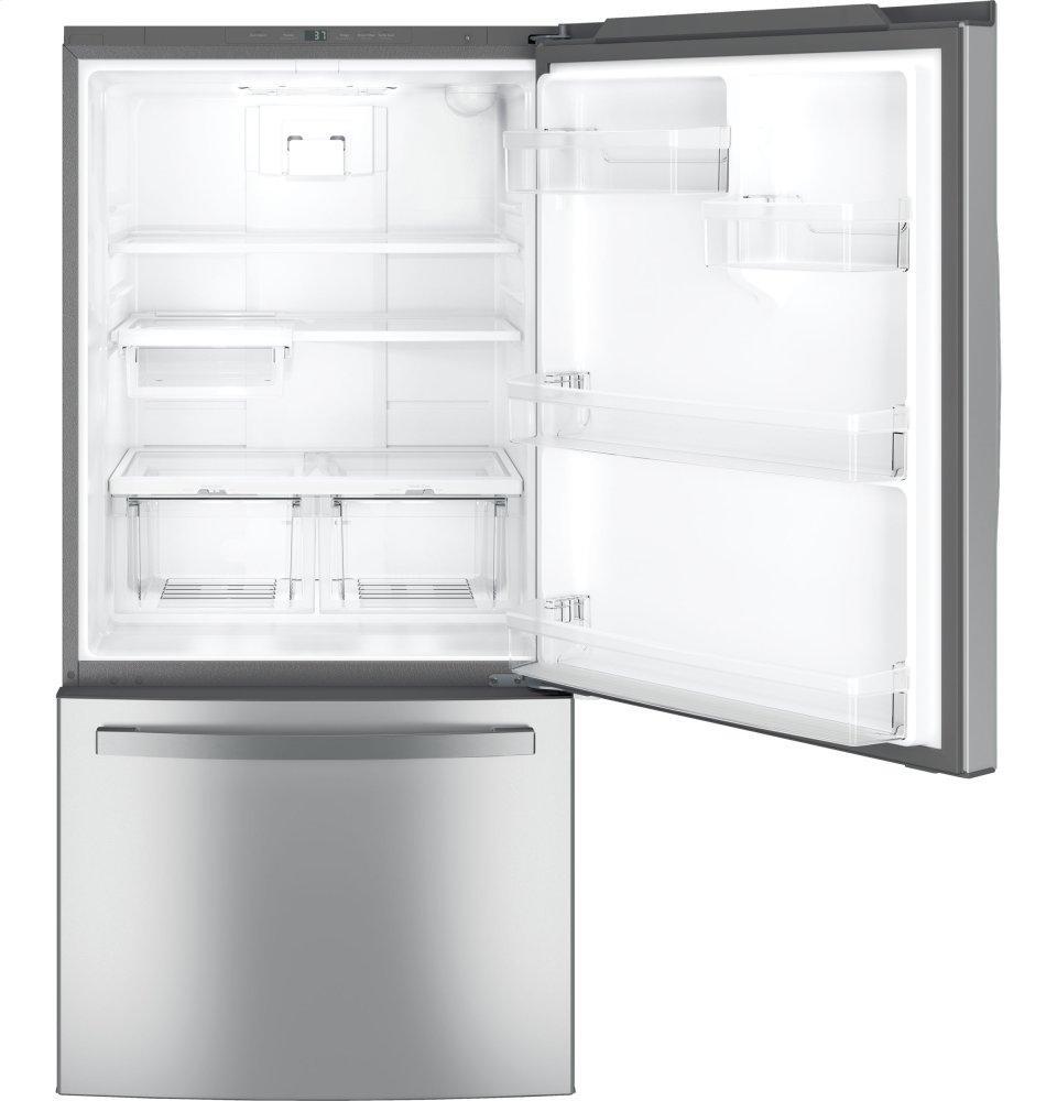 Ge Appliances GDE25EYKFS Ge® Energy Star® 24.8 Cu. Ft. Bottom-Freezer Drawer Refrigerator