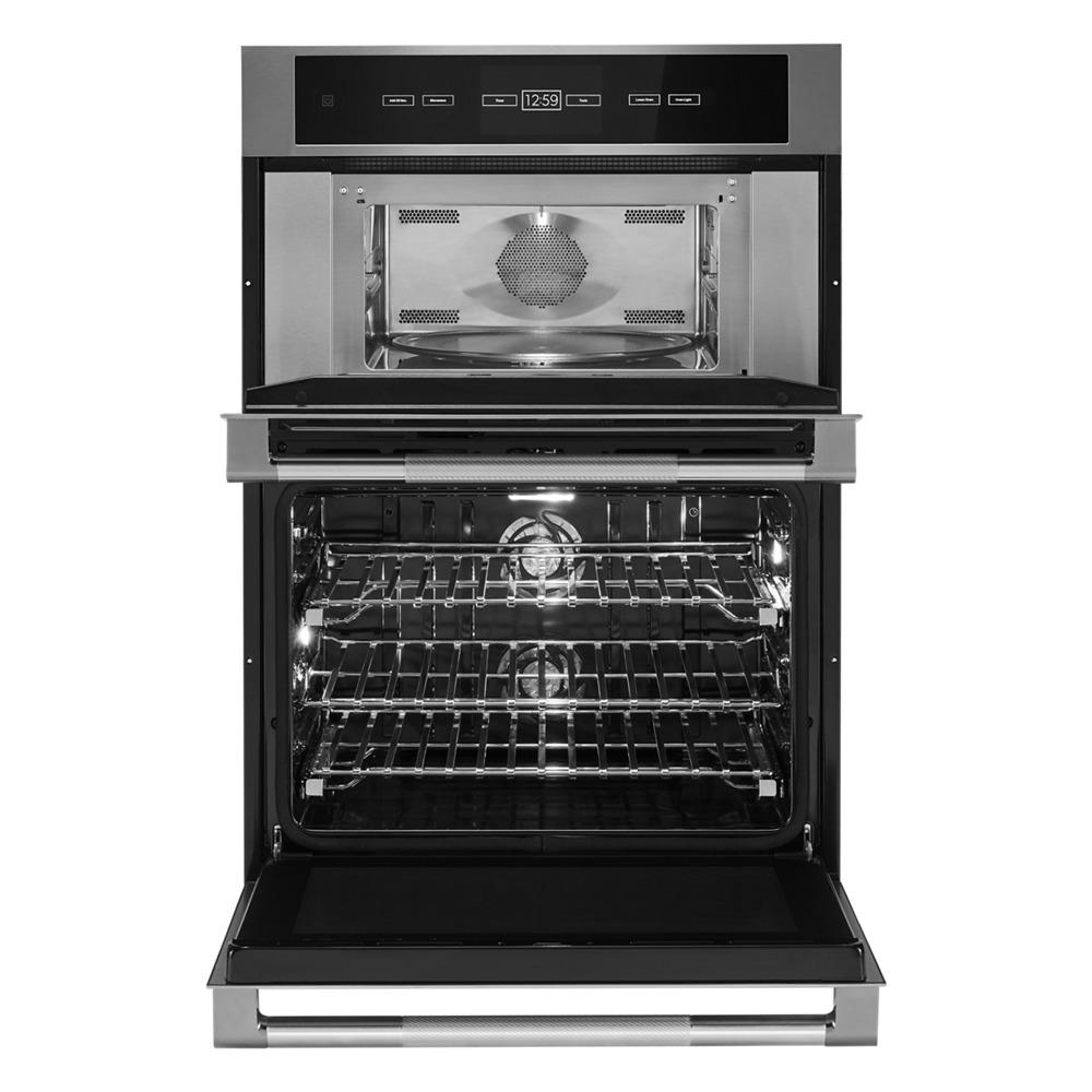 Jennair JMW3430LL Rise™ 30" Combination Microwave/Wall Oven With V2™ Vertical Dual-Fan Convection