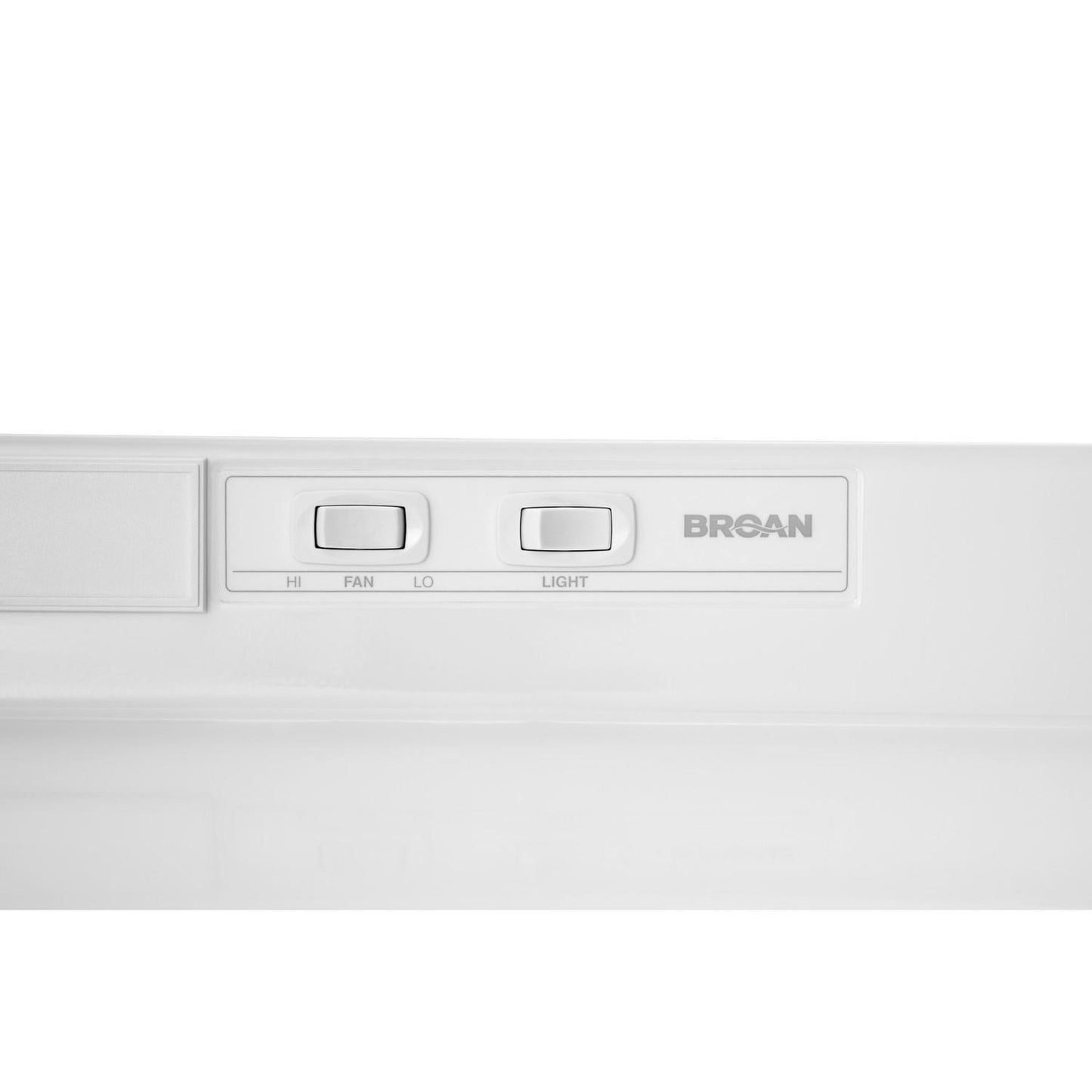 Broan F404211 Broan® 42-Inch Convertible Under-Cabinet Range Hood, 230 Max Blower Cfm, White-On-White