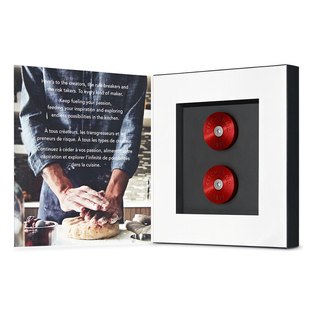 Amana W11368841RE Kitchenaid® Commercial-Style Range Handle Medallion Kit