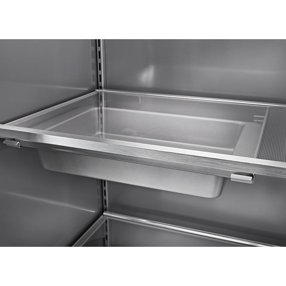 Kitchenaid KBSN702MPS 25.5 Cu Ft. 42" Built-In Side-By-Side Refrigerator With Printshield™ Finish