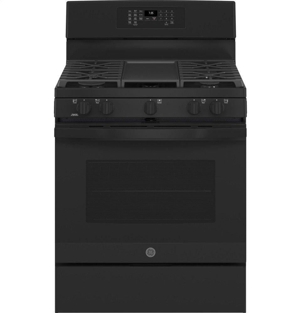 Ge Appliances JGB735DPBB Ge® 30" Free-Standing Gas Convection Range With No Preheat Air Fry