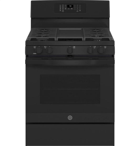 Ge Appliances JGB735DPBB Ge® 30" Free-Standing Gas Convection Range With No Preheat Air Fry