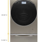Whirlpool WFC8090GX 2.8 Cu. Ft. Smart All-In-One Electric Washer & Dryer
