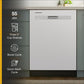 Whirlpool WDP540HAMW 55 Dba Quiet Dishwasher With Boost Cycle And Pocket Handle