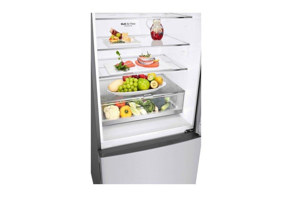 Lg LBNC15231V 15 Cu. Ft. Bottom Freezer Refrigerator