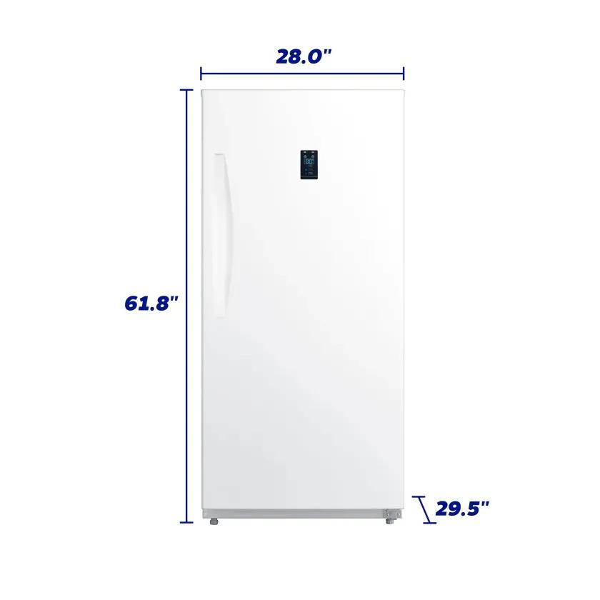 Element Appliance EUF14CEBW Element 13.8 Cu. Ft. Upright Convertible Freezer / Refrigerator - White, Energy Star (Euf14Cebw)