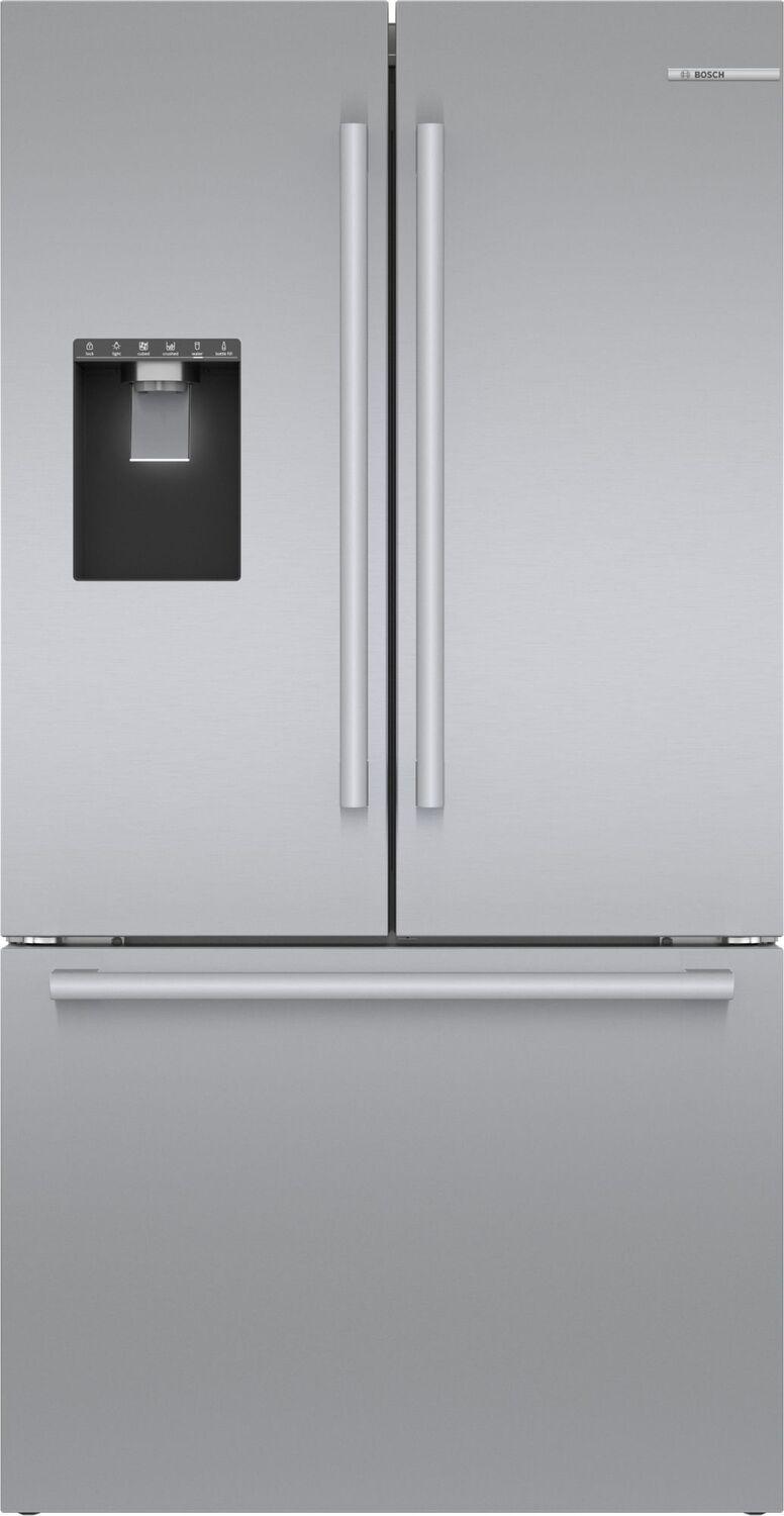 Bosch B36FD50SNS 500 Series French Door Bottom Mount Refrigerator 36'' Easy Clean Stainless Steel B36Fd50Sns