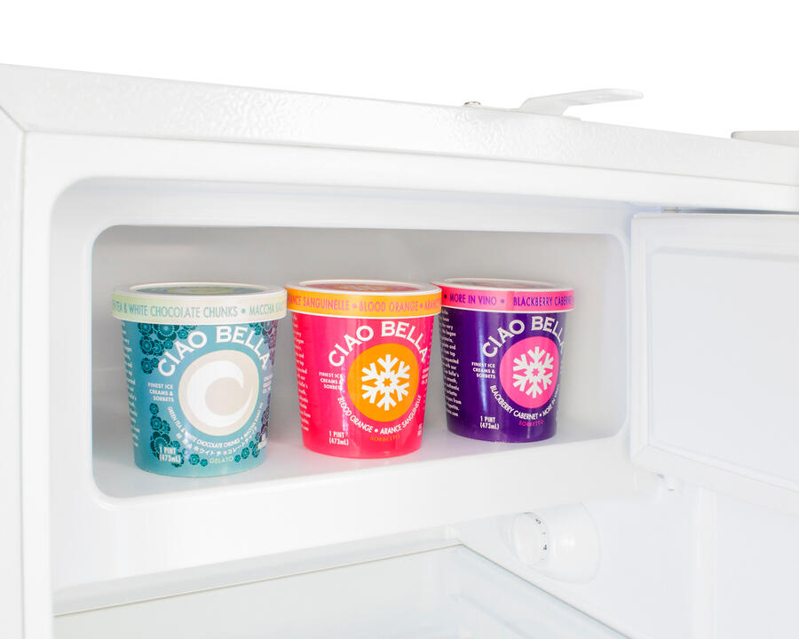 Summit ALRF48CSSHV 20" Wide Built-In Refrigerator-Freezer, Ada Compliant