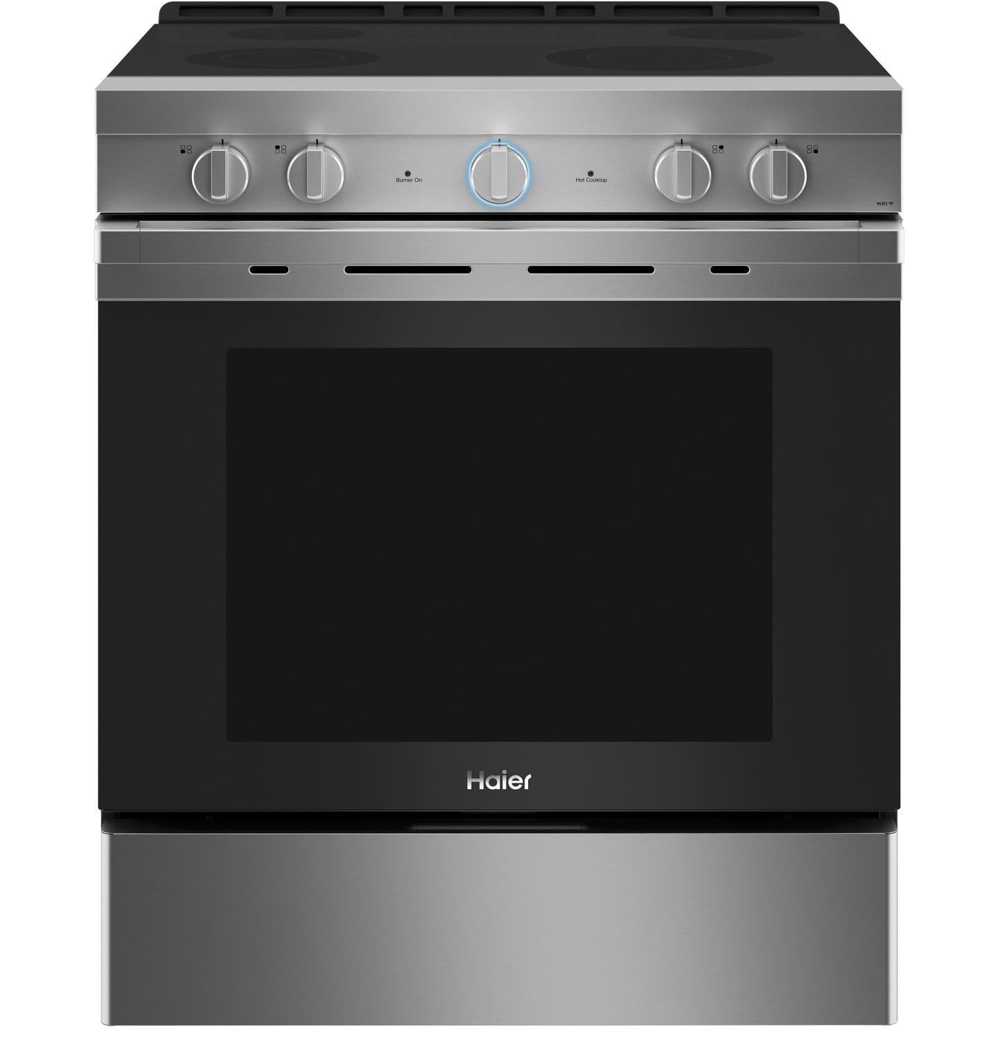 Haier QSS740RNSS 30" Smart Slide-In Electric Range With Convection