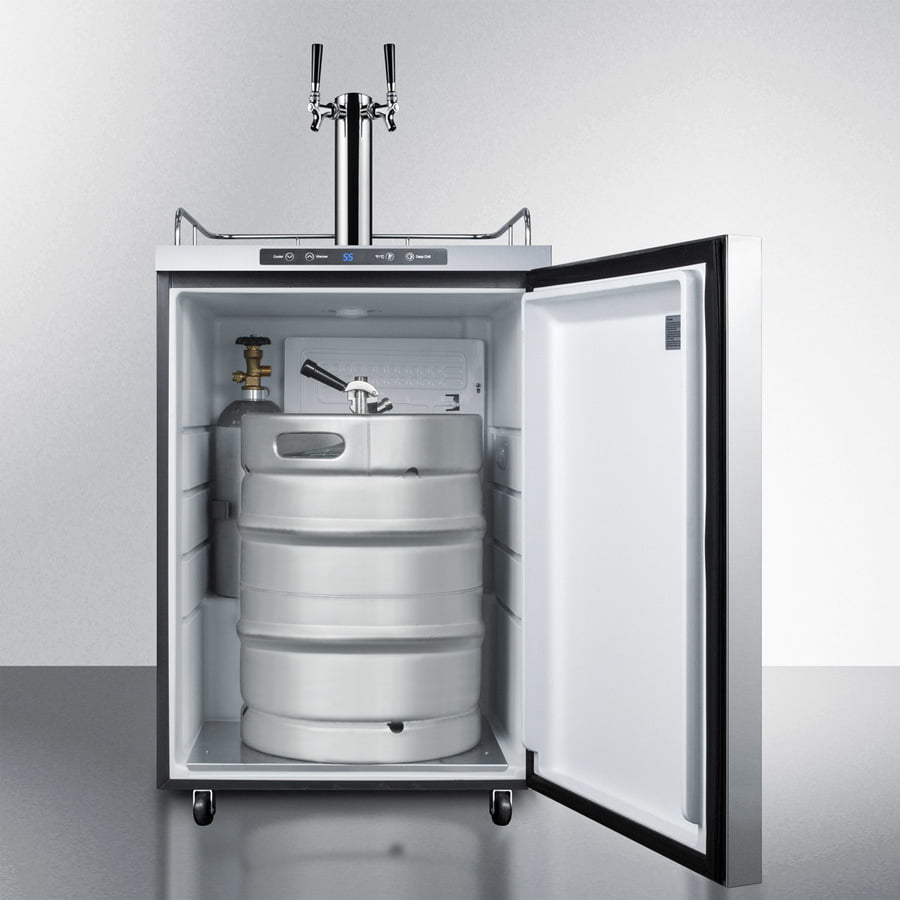 Summit SBC635MOSHHTWIN 24" Wide Outdoor Kegerator