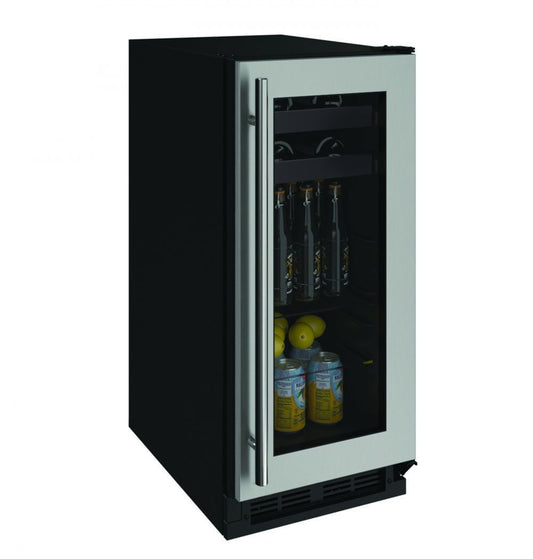 U-Line U1215BEVS00A 1215Bev 15" Beverage Center With Stainless Frame Finish (115 V/60 Hz Volts /60 Hz Hz)