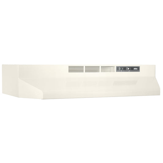 Broan 412402 Broan® 24-Inch Ductless Under-Cabinet Range Hood, Bisque