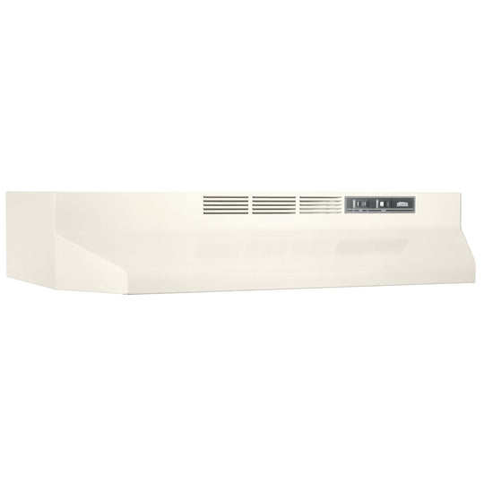 Broan 412402 Broan® 24-Inch Ductless Under-Cabinet Range Hood, Bisque