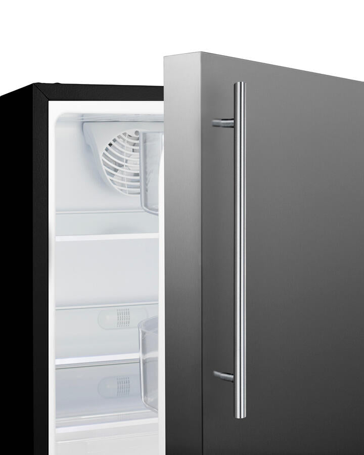 Summit ALR47BSSHV 20" Wide Built-In All-Refrigerator, Ada Compliant