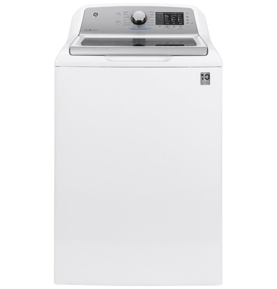 Ge Appliances GTW720BSNWS Ge® 4.8 Cu. Ft. Capacity Washer With Sanitize W/Oxi And Flexdispense&#8482;