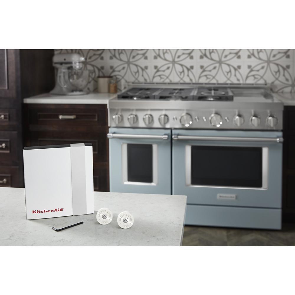 Maytag W11368841MP Kitchenaid® Commercial-Style Range Handle Medallion Kit