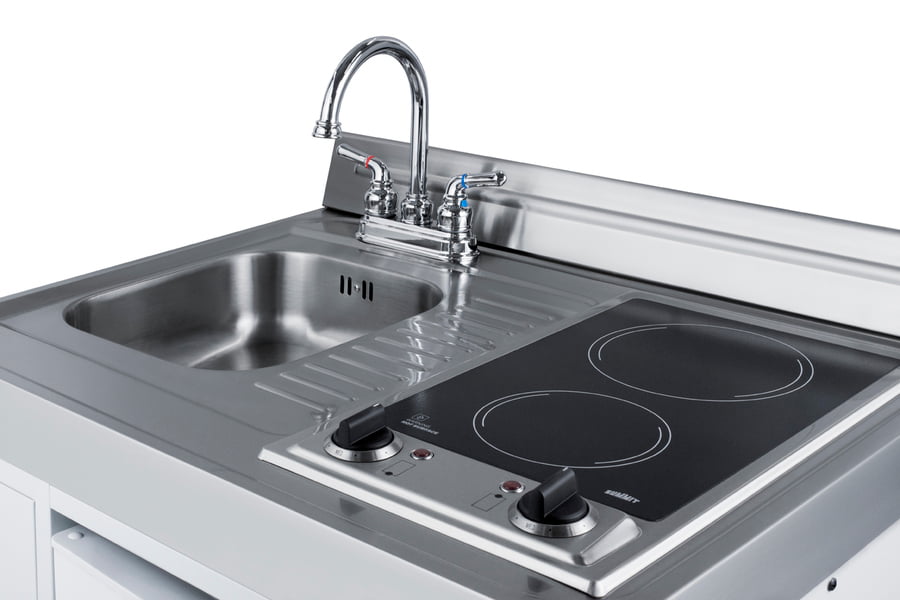 Summit C30ELGLASS 30" Wide All-In-One Kitchenette