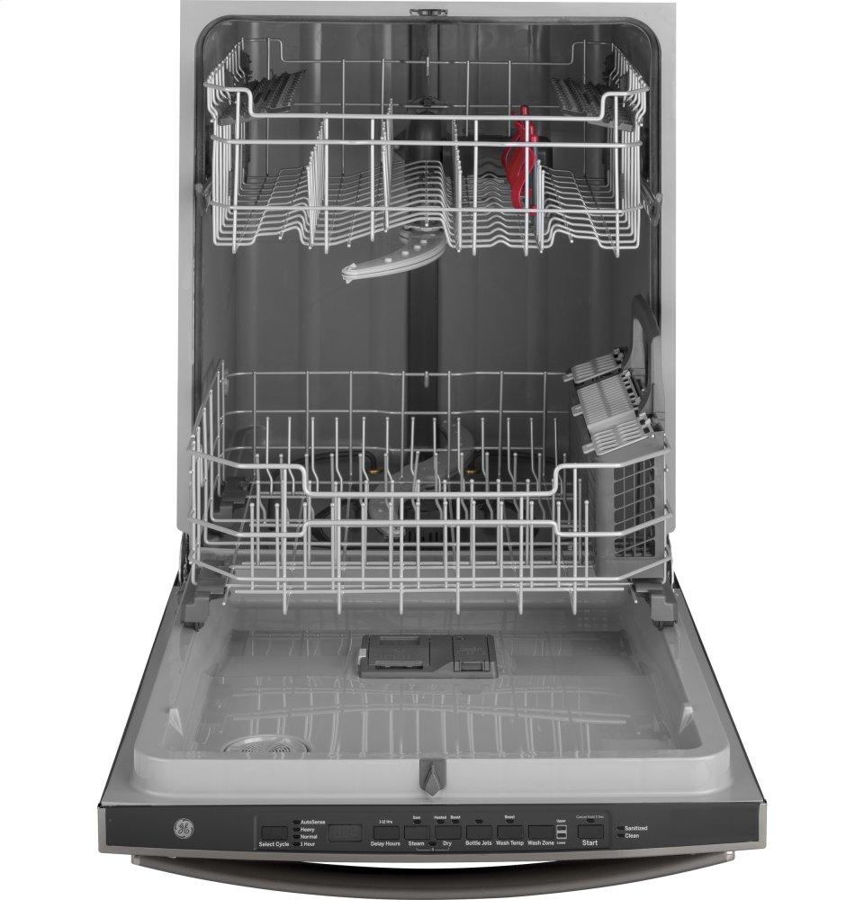 Ge Appliances GDT605PFMDS Ge® Top Control With Plastic Interior Dishwasher With Sanitize Cycle & Dry Boost