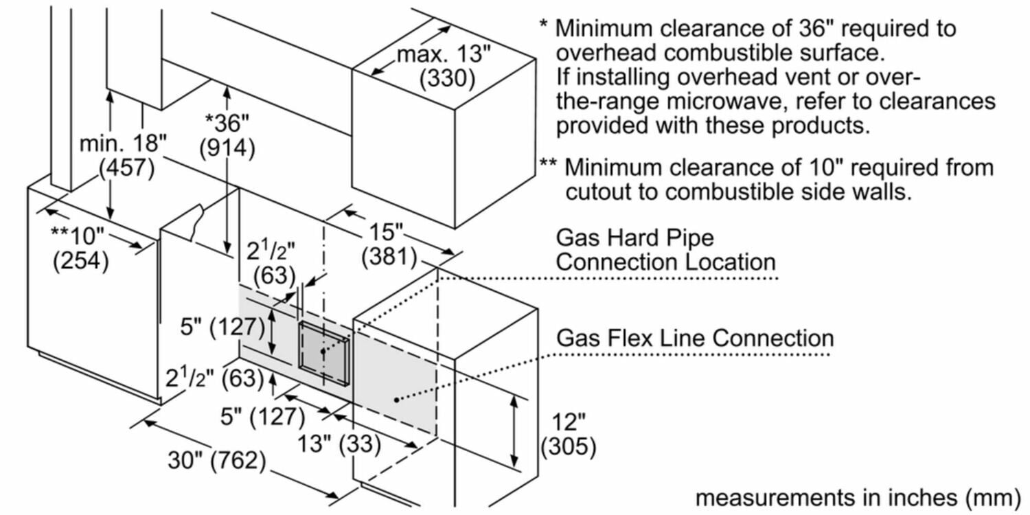 Bosch HGI8056UC Slide In Gas Range Town Appliance