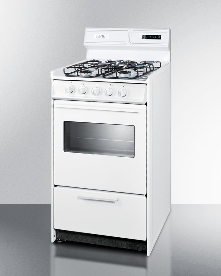 Summit WTM1307KSW 20" Wide Gas Range