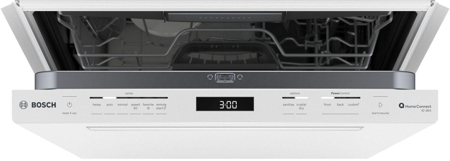 Bosch SHP78CM2N 800 Series Dishwasher 24" White