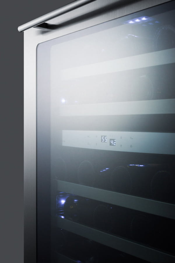 Summit CL24WC2 24" Wide Built-In Wine Cellar