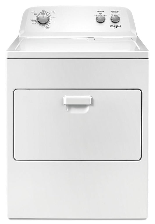 Whirlpool WED4850HW 7.0 Cu. Ft. Top Load Electric Dryer With Autodry Drying System