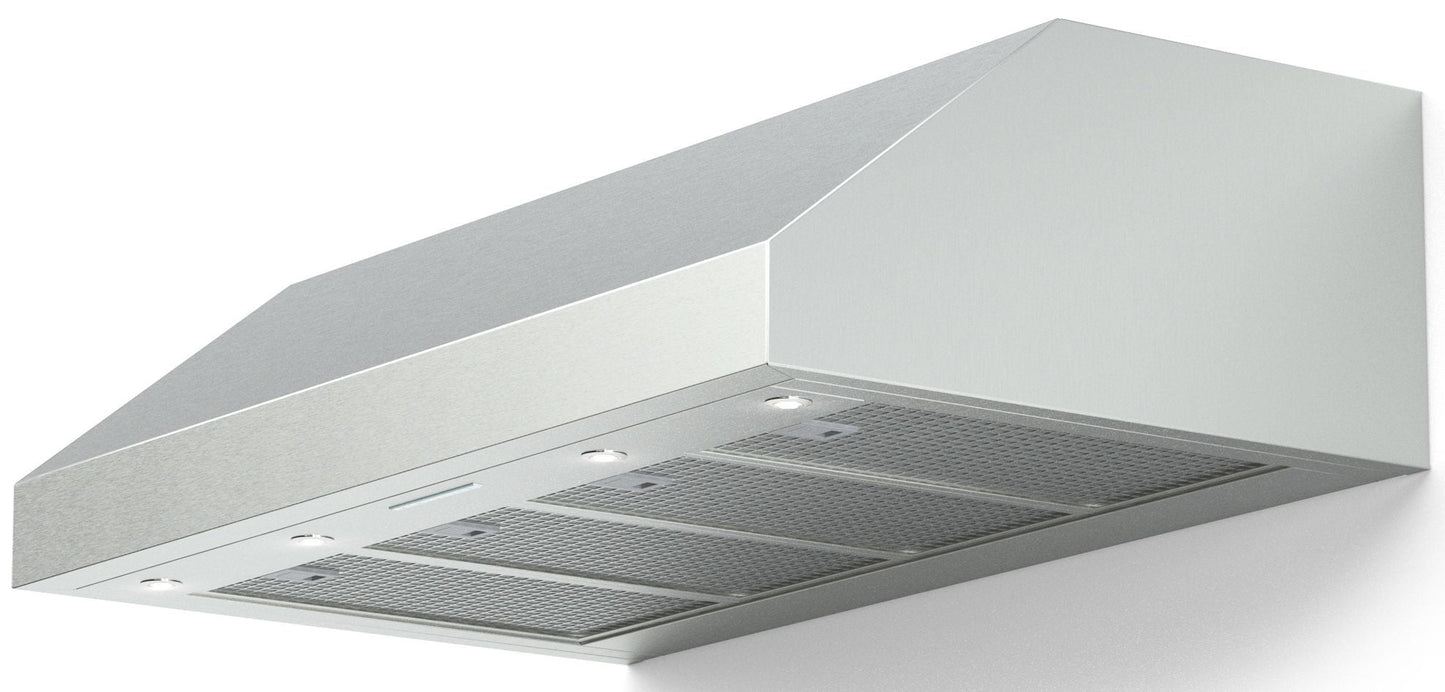 Verona VELP3610GSS 36" Designer Low Profile Hood, Wall-Mount - 600 Cfm - 4 Speeds