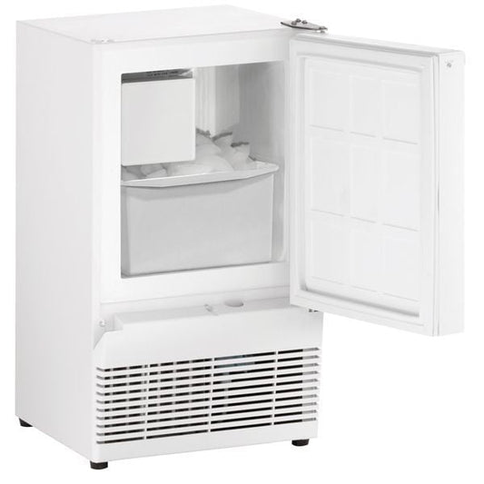 U-Line UBI95W00A Bi95 14" Crescent Ice Maker With White Solid Finish (115 V/60 Hz Volts /60 Hz Hz)