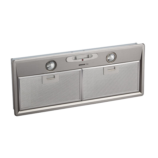 Broan RMPE7004 Broan® 28-Inch Power Pack Insert For External Blower Range Hood Shell W/ Light, Stainless Steel