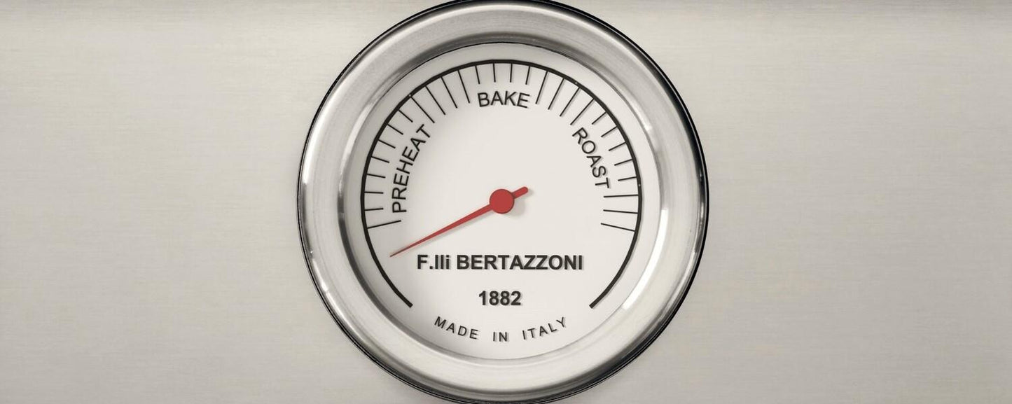 Bertazzoni MAS304INMXV 30 Inch Induction Range, 4 Heating Zones, Electric Oven Stainless Steel