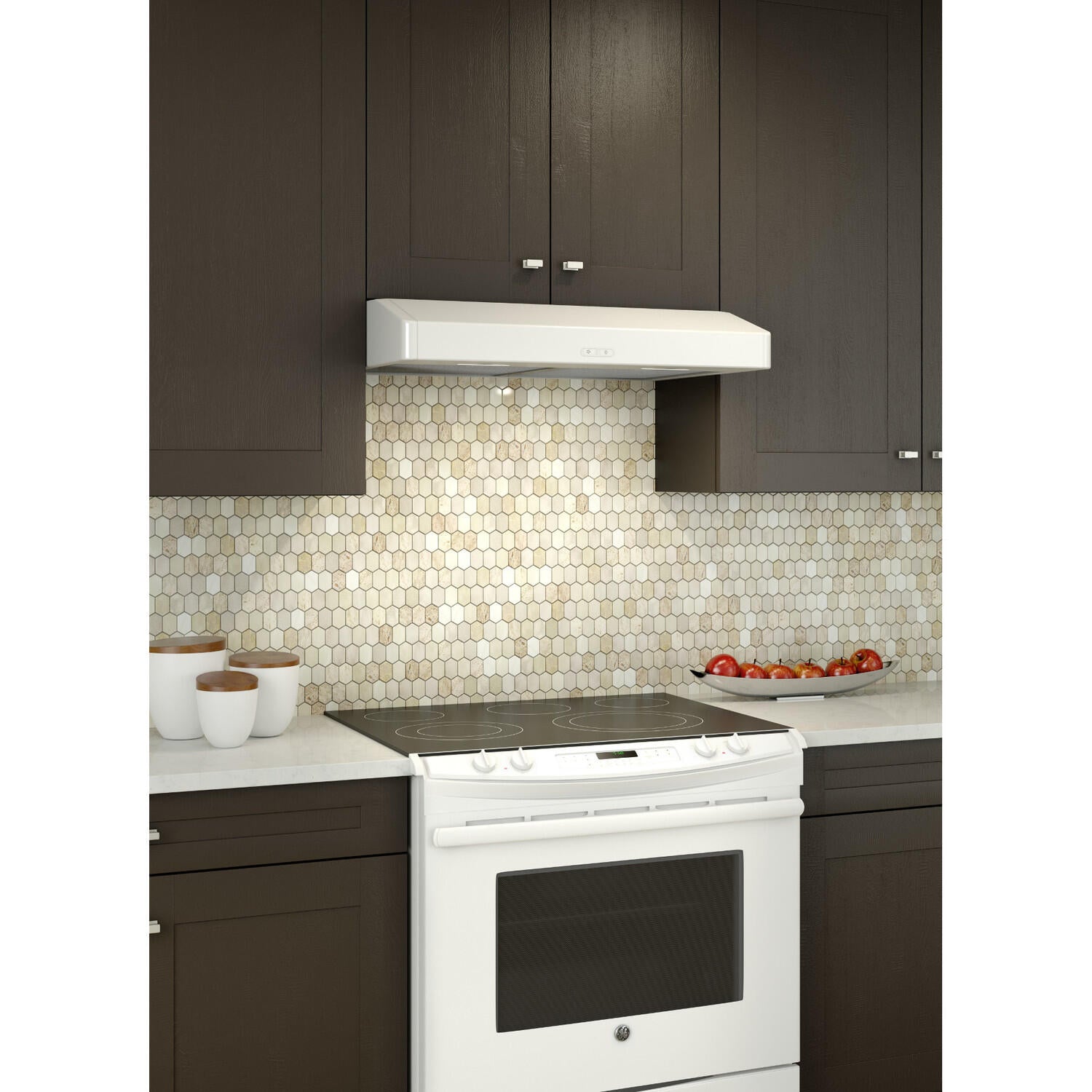 Broan TEN236WW Broan® Elite 36-Inch Convertible Under-Cabinet Range Hood, White
