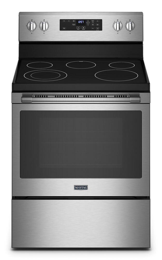 Maytag MER4600LS Electric Range With Steam Clean - 5.3 Cu. Ft.