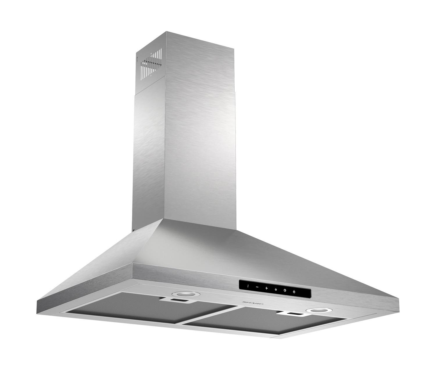 Sharp SHC3062FS 30 In. Wall Mount Chimney Range Hood