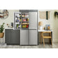 Kitchenaid KRQC506MPS 19.4 Cu. Ft. 36-Inch Wide Counter-Depth 4-Door Refrigerator With Printshield™ Finish
