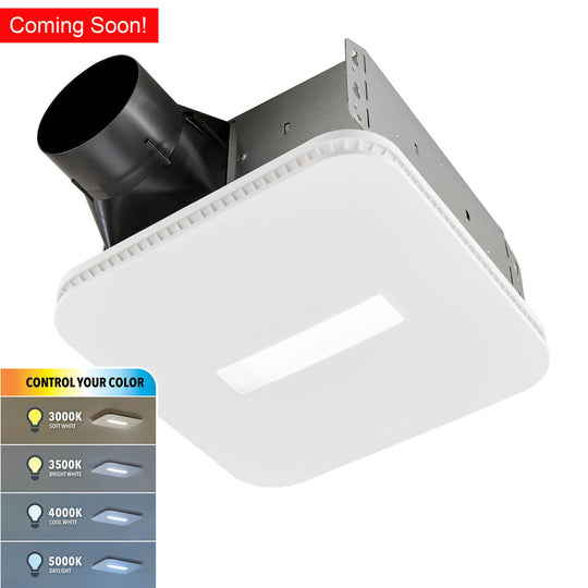 Broan AER80CCTK Broan-Nutone® Wall Vent Kit, 3" Or 4" Round Duct